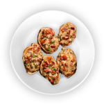 Bruschetta With Cheese (4) 